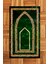 Dijital Baskılı Kaymaz Taban Yıkanabilir Modern Namazlık Seccade 70X130, Seccade-21-Yeşil, 5