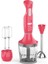 0,5 - 1 L Powermix Sk 225 Blender Seti Kırmızı 500 - 800 Watt Ithalatçı Garantili Metal 2 Yıl Plast 2