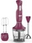 0,5 - 1 L Powermix Sk 225 Blender Seti Kırmızı 500 - 800 Watt Ithalatçı Garantili Metal 2 Yıl Plast 3