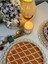 Tealight LED Sütun Rattan Mum Pilli Handmade 4