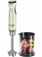 2 Yıl 25232-56 Retro El Blender - Krem Beyaz Metal Çelik 500 ml Yok 500 - 800 Watt Yok 1
