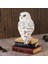 Kitap Üzerinde Beyaz Kar Baykuşu Hedwig Biblosu - Harry Potter 3