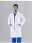 BEYAZ Erkek Uzun Kollu ORTA BOY Hemşire Doktor ÖĞRENCİ Eğitim Önlük 2