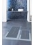 Dijital Baskılı Yıkanabilir Bathroom Yazılı Ikili Banyo Paspası, Klozet-1-Mavi, 1