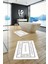 Dijital Baskılı Yıkanabilir Desenli Bathroom Yazılı Ikili Banyo Paspası, Klozet-5-Beyaz, 4