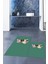 Dijital Baskılı Yıkanabilir Sevimli Köpek Ikili Banyo Halısı Paspas, Klozet-38-Yeşil, 3