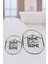 Dijital Baskılı Yıkanabilir Home Sweet Yazılı Ikili Oval Banyo Halısı Paspas, Klozet-14-Gri, 1
