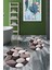 3d Renkli Taş Desenli Yıkanabilir Kolay Silinir Ikili Banyo Halısı Paspas Yuvarlak, Klozet-46-Pembe, 1