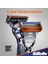 Gümüş Tarzı Güvenlik Düz Jilet Gillette Fusioaver Erkekler Için Standlı Tıraş Makinesi Kasetleri Jiletli Tıraş Seti Shavette (Yurt Dışından) 3