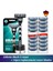 Beyaz Stil Erkekler Için Tıraş Makinesi Gillette Matraight Jilet Kılıfı Tıraş Makinesi Kasetleri Standı ile Emniyet Tıraş Bıçakları Sakal Shavette (Yurt Dışından) 1