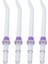 Beyaz Stil 4 Adet Jet Yedek Ucu Oral Irrigator Ergonomik Aksesuarlar Hijyen Ekstra Taşınabilir Meme Diş Pensesinde Standart Yıkama Diş (Yurt Dışından) 1