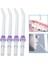 Beyaz Stil 4 Adet Jet Yedek Ucu Oral Irrigator Ergonomik Aksesuarlar Hijyen Ekstra Taşınabilir Meme Diş Pensesinde Standart Yıkama Diş (Yurt Dışından) 3