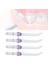 Beyaz Stil 4 Adet Jet Yedek Ucu Oral Irrigator Ergonomik Aksesuarlar Hijyen Ekstra Taşınabilir Meme Diş Pensesinde Standart Yıkama Diş (Yurt Dışından) 4