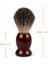 Qshave Adam Saf Porsuk Saç Tıraş Fırçası Ahşap 100% Jilet Için Çift Kenar Emniyet Düz Claafety Jilet Fırçası (Yurt Dışından) 3