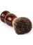 Qshave Adam Saf Porsuk Saç Tıraş Fırçası Ahşap 100% Jilet Için Çift Kenar Emniyet Düz Claafety Jilet Fırçası (Yurt Dışından) 4