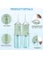 Yeşil Stil 200 ml Taşınabilir Oral Irrigator USB Şarj Edilebilir 3 Modlu Su Ipi Diş Diş Duşu Jet Irrigator Diş Diş Temizleyici Ev (Yurt Dışından) 3