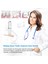 Beyaz Stil Oral Irrigator Taşınabilir Diş Su Flosser USB Şarj Edilebilir Su Jeti Ipi Kürdan 4 Jet Tml 3 Mod Ipxrpm (Yurt Dışından) 4
