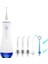 Mavi Stil Oral Irrigator USB Şarj Edilebilir Diş Duşu Taşınabilir Diş Su Jeti 320ML Diş Temizleyici Diş Beyazlatma Makinesi Seyahat Hediyesi (Yurt Dışından) 1