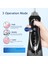 Siyah Stil Taşınabilir Oral Irrigators Diş Su Flosser Su Jeti Ipi Kürdan 4 Ağız Yıkama Makinesi Diş Beyazlatma Için 3 Mod (Yurt Dışından) 5