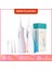 Kırmızı Stil Elektrikli Oral Irrigator Taşınabilir Değiştirilebilir Diş Ölçekleyici Diş Pensesinde Diş Pensesinde Su 150 ml Tankı 360 Döner Nozullar (Yurt Dışından) 2