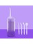 Mor Tarzı Taşınabilir Oral Irrigator Şarj Edilebilir Diş Duşu Akülü Diş Temizleyici 240 ml Su Ipliği Dişler Için Su Geçirmez 4 Jet ile (Yurt Dışından) 1