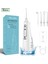 Beyaz Stil Oral Irrigator USB Şarj Edilebilir Diş Duşu Taşınabilir Diş Su Jeti 310 ml Su Deposu Ipx7 Su Geçirmez Diş Temizleyici Seyahat (Yurt Dışından) 5