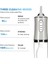 Beyaz Kutu Stili Su Geçirmez Oral Irrigator Diş Su Jeti Su Flosser USB Şarj Edilebilir Diş Duşunda 220 ml Su Deposu Taşınabilir Diş Temizleyici (Yurt Dışından) 4