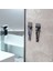 Gümüş2 Tarzı Tıraş Makinesi Dispenseri Taşınabilir Su Geçirmez Neme Dayanıklı 45* Paslanmaz Çelik Banyo Organizatör Diş Fırçası Tutucu 1 Adet (Yurt Dışından) 3