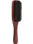 No.5 Tarzı Masif Ahşap Domuzu Kıl Sakal Tıraş Fırçası Sakal Masaj Saç Fırçası Kavisli Ahşap Erkek Bıyık Fırçaları Salon Berber Sakal Fırçası (Yurt Dışından) 1