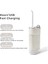 Beyaz Stil Oral Irrigator Diş USB Şarj Edilebilir Diş Duşu Taşınabilir Diş Su Irrigator Su Geçirmez Diş Temizleyici Diş Beyazlatma (Yurt Dışından) 3
