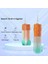 Pembe Tarzı Taşınabilir Oral Irrigator Şarj Edilebilir Diş Duşu Diş Jet Irrigator Diş Temizleyici 3 Modu 200 ml Su Geçirmez Ev Seyahat 4 Jet (Yurt Dışından) 3