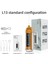 Turuncu Tarzı Seyahat Çantası ile Pull-Out Oral Irrigator Taşınabilir Su Diş Pensesinde Şarj Edilebilir 180 ml Su Jeti Flok Dişler Için 6 Hız (Yurt Dışından) 1