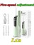 Yeşil Stil Diş Su Jeti Irrigator Diş 5 Vitesli Oral Irrigator Diş Duşunda Taşınabilir Diş Suyu 330ML Ipx7 Su Geçirmez Diş (Yurt Dışından) 1
