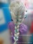 Elsa Prenses Elsa Peruk Anime Tarzı Dondurulmuş Elsa Anna Prenses Peruk (Yurt Dışından) 2