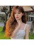 Peruk Kadın Hava Patlama Uzun Kıvırcık Saç Cos Çok Renkli Lolita Vintage Kabarık Mısır Bigudi Tam Kafa Peruk (Yurt Dışından) 4