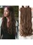 Peruk Uzun Kıvırcık Saç Yüksek Sıcaklık Fiber Klip Peruk Seti Tek Parça Dikişsiz Saç Uzatma (Yurt Dışından) 1