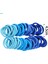 Gençler Için 50X Saç Bağları Sorunsuz Yumuşak Saç Scrunchies Çocuk Saç Aksesuarları Stil G (Yurt Dışından) 5