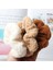 3pk Saç Scrunchies Kürklü Elastik Saç Bandı Kadın Kızlar Yumuşak Oyuncak Saç Bağları At Kuyruğu Tutucu Saç Lastik Bant Saç Aksesuarları (Yurt Dışından) 2