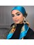 Ipek Eşarp Eşarp Headwraps Kadınlar Için Vintage Dört Mevsim Saç Eşarp 90*90 cm Başörtüsü Fular Iuxe Bandana Femme Başörtüsü (Yurt Dışından) 4