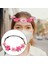 Çiçek Bandı Bohemian Headdress Kafa Çelenk Brid Garland Charm Başlığı Cadılar Bayramı Kostüm Tatil Kadın Saç Aksesuarı Için, Gül Kırmızı (Yurt Dışından) 4