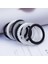 Adet 4.5 cm Spiral Saç Bağları Telefon Tel Kordon Saç Halatlar Kafa Halkası Elastik Bantlar Scrunchies At Kuyruğu Tutucu Saç Aksesuarları (Yurt Dışından) 4
