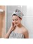 Adet Bambu Kömür Elyaf Saç Havlu Banyo Başlığı Türban Wrap Hızlı Kuru Saç Havlusu Saç Kurutma Için Kadın Kız Banyo Havlusu (Yurt Dışından) 2