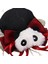 2x Çin Tarzı Saç Klipleri Panda Barrette Hanfu Qipao Püskül Yapış Tokalar Kırmızı (Yurt Dışından) 5