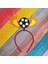 Futbol Kafa Bandı Hairband Spor Yarışması Headdress Dekorasyon Futbol Partisi Saç Çember Festival Saç Aksesuarı Fotoğraf Prop, Alev (Yurt Dışından) 3