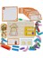 Suntek Desen Kartları ve Lastik Bantlar ile Ahşap Geoboard, (Yurt Dışından) 1