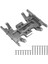 Eksenel SCX24 90081 1/24 Rc Paletli Araba Metal Şanzıman Sabitleme Kaidesi Şanzıman Tutucu Kızak Plakası Yükseltme Parçaları, Gümüş (Yurt Dışından) 5