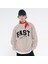 Friday Offset Fast Erkek Gri Melanj Bisiklet Yaka Ekstra Oversize Sweatshirt - Şardonlu 3 Iplik 1