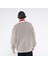 Friday Offset Fast Erkek Gri Melanj Bisiklet Yaka Ekstra Oversize Sweatshirt - Şardonlu 3 Iplik 2