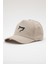 Spor Şapka | Unisex | Sports Hat | Bej Renk Siyah Logo | 1