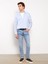 Lcw Vision Slim Fit Uzun Kollu Keten Karışımlı Erkek Gömlek 2